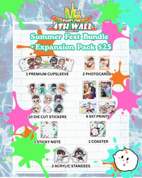 Image 2 of Paint the 4th Wall Cupsleeve Merch Bundle