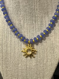 Image 4 of The “sunburst” charm necklace