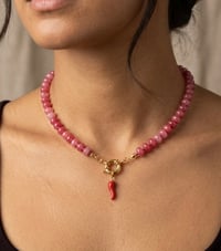 Image 1 of Spicy chilli pepper necklace 