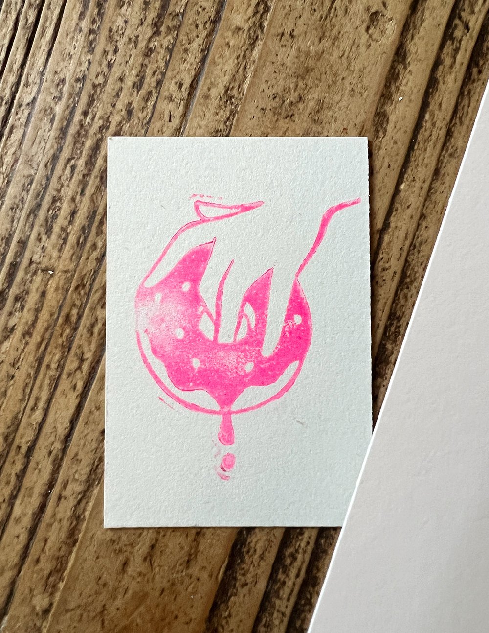 Image of "Please Donut Stop" limited homemade art print