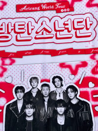 Arirang OT7 Fabric Slogan