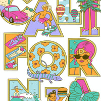 Image 2 of California print