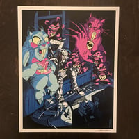 Image 2 of Casey’s Monster Video Party Print