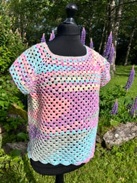 Image 1 of Summertime Crocheted Top