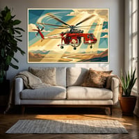 Image 1 of Sikorsky S-64 "Skycrane" dei Vigili del Fuoco