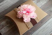 Image of Pillow gift box with flower ~ set of 3