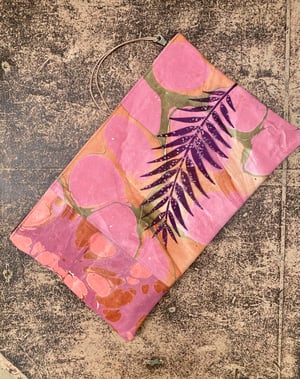 Image of hand marbled one of a kid pouch - no. 01