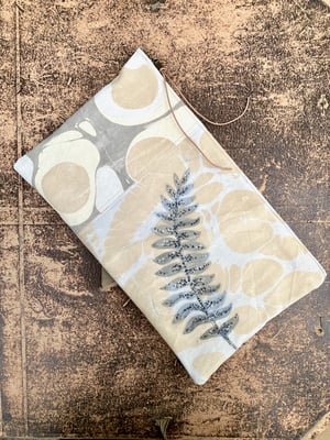 Image of hand marbled one of kind pouch - no. 04