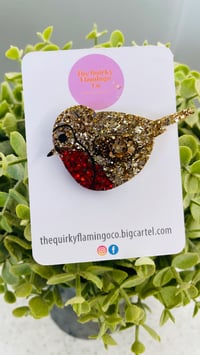 Robin brooches  ( Made to order )