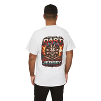 Image 2 of Dart Freak Graphic T‑Shirt – Bold Dartboard Skull Design for Dart Players-44dedfd9