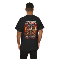 Image 3 of Dart Freak Graphic T‑Shirt – Bold Dartboard Skull Design for Dart Players-44dedfd9