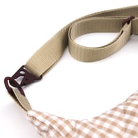Image 3 of Sac biscuit • vichy beige