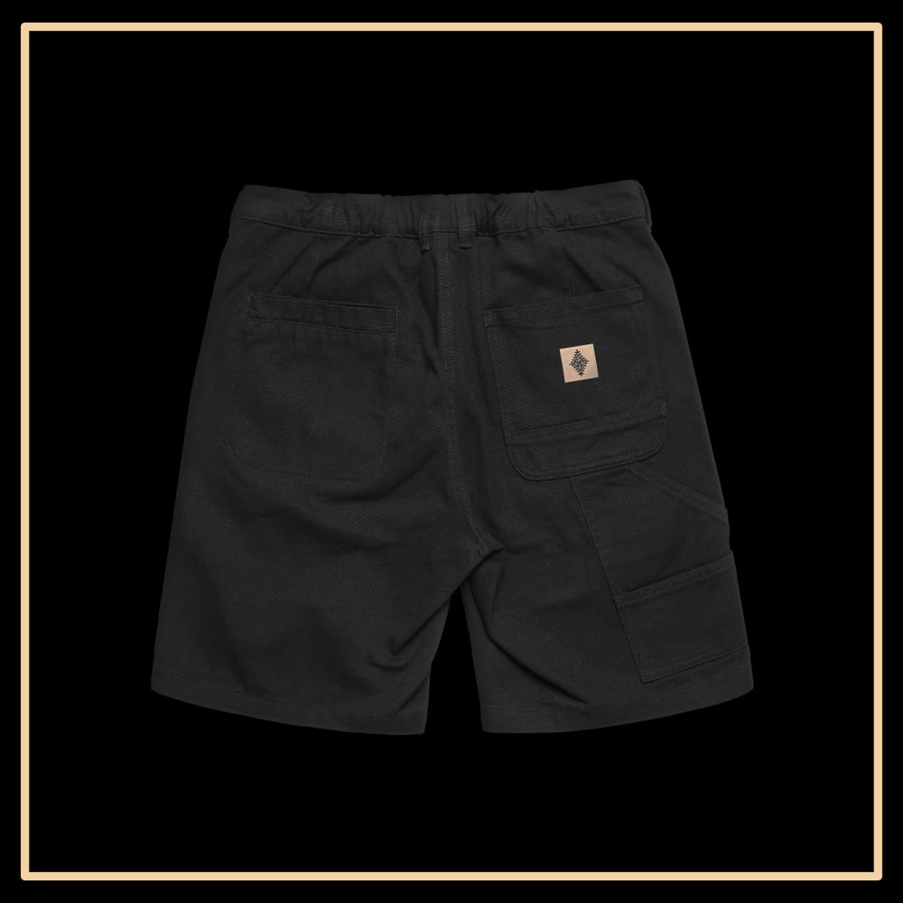 COVE WORKWEAR BLACK SHORTS