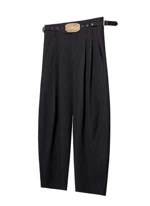 Image of EQUALNEAR - Champion Wide Pants (Dark Grey)