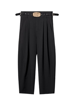 Image of EQUALNEAR - Champion Wide Pants (Dark Gray)
