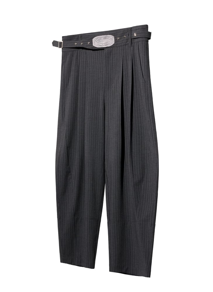 Image of EQUALNEAR - Champion Wide Pants (Gray)