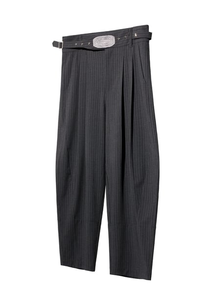 Image of EQUALNEAR - Champion Wide Pants (Gray)