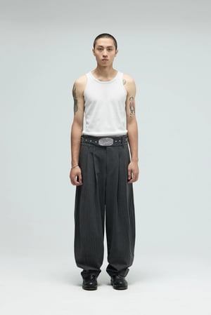 Image of EQUALNEAR - Champion Wide Pants (Gray)