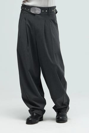 Image of EQUALNEAR - Champion Wide Pants (Gray)