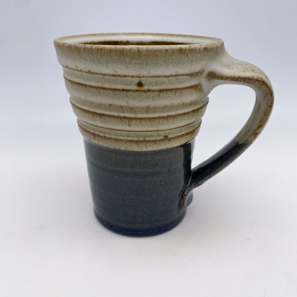 Image of Mug (white+blue)