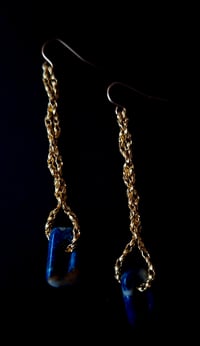 Dormeuses Ornements et sodalite