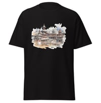 Image 1 of Temple Printed T-shirt Black/White