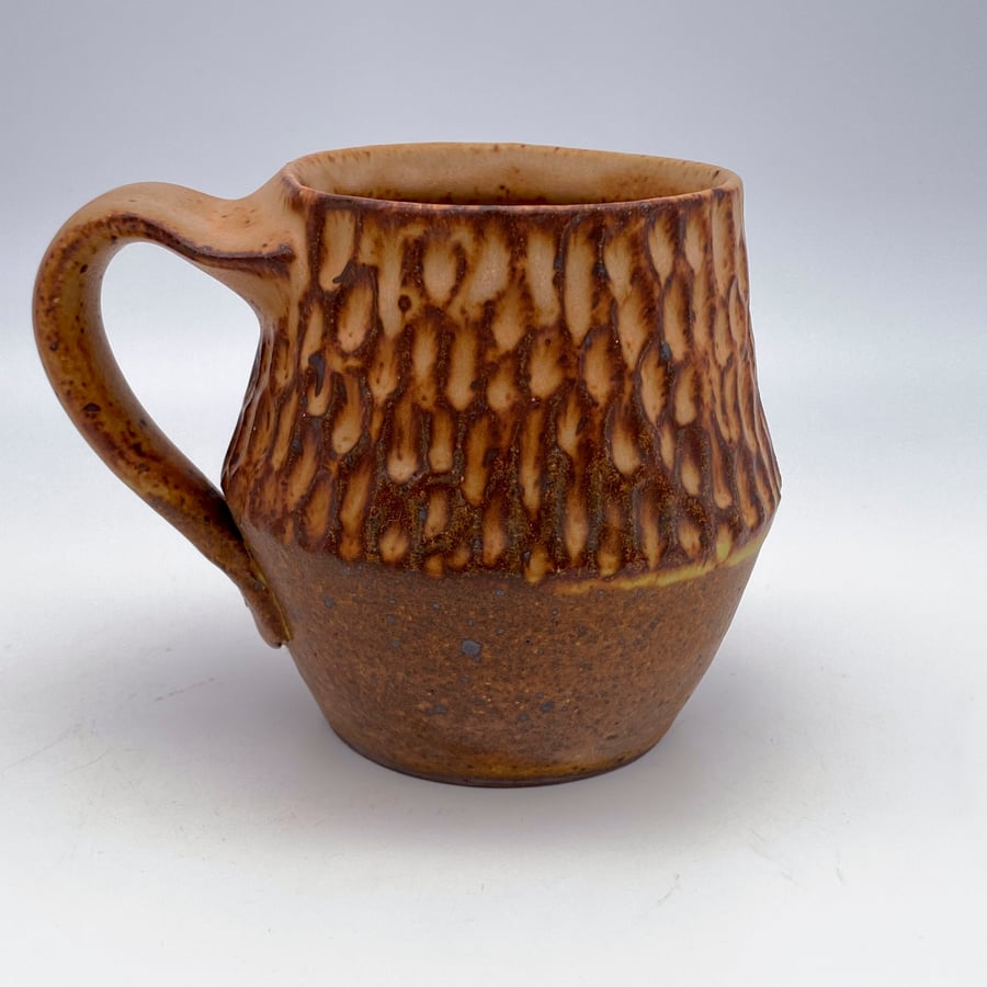 Image of Mug (orange+carve)
