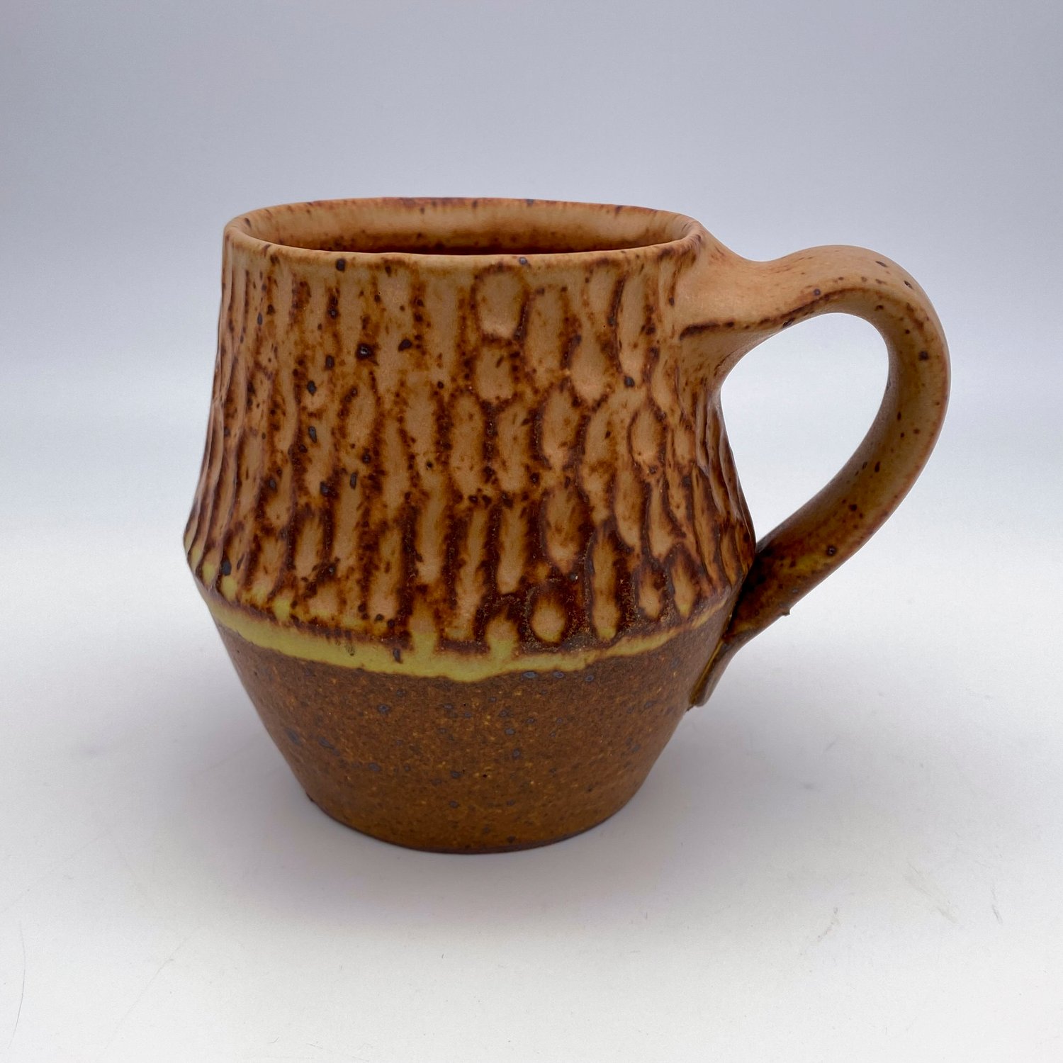 Image of Mug (orange+carve)