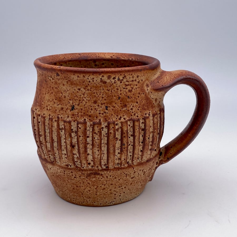 Image of Mug (rust+crackle)