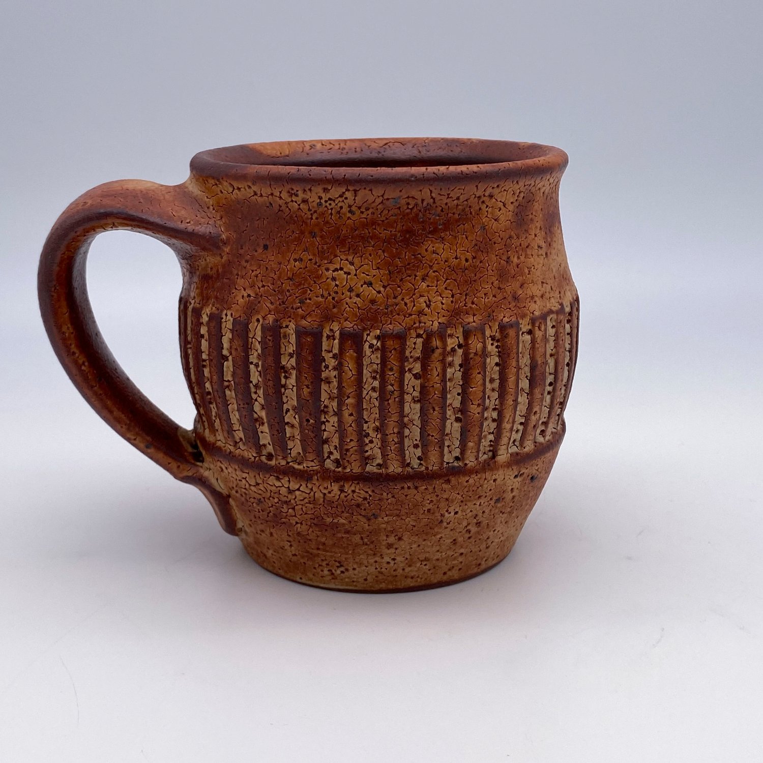 Image of Mug (rust+crackle)