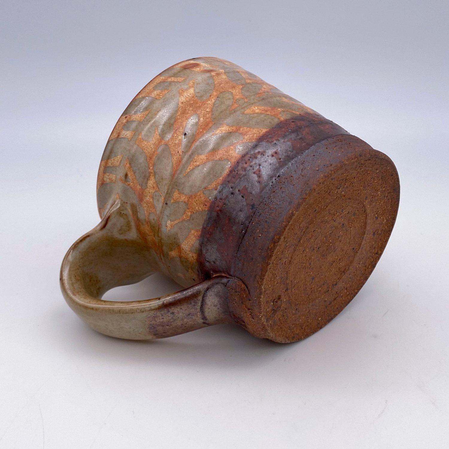 Image of Mug (leaf+shino)