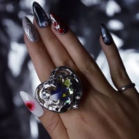 Image 4 of Cyber Heart Ring