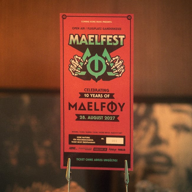 Maelfest 28.08.2027 - Limited Hardticket 
