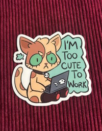 Too Cute! Sticker