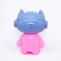 Image 3 of Catstronaut! - Light Blue Granite With Bubble Gum