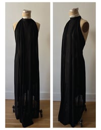 Image 3 of BIAS-CUT HALTER NECK DRESS