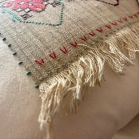 Image 2 of EARLY 20TH OTTOMAN TEXTILE WITH CROCHET INSERTS