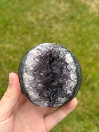 Image 1 of Amethyst Druzy Sphere #4