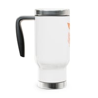 Image 2 of HFA 14oz Stainless Steel Travel Mug with Handle