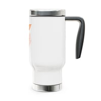 Image 4 of HFA 14oz Stainless Steel Travel Mug with Handle