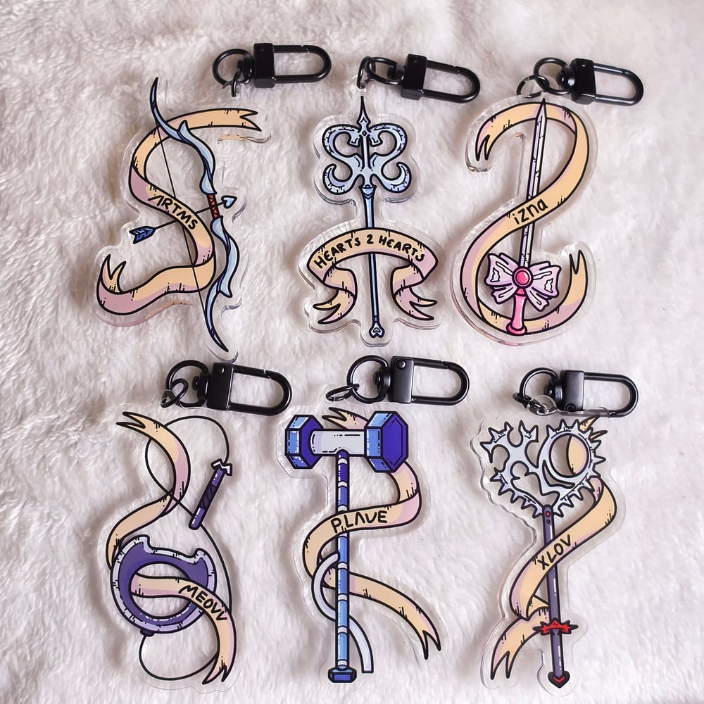 Image of NEW ! KPOP Fantasy Keychains