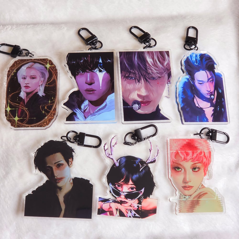 Image of New ! Art Keychains