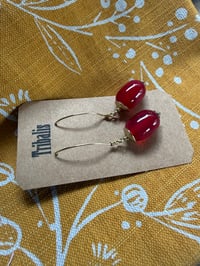 Image 17 of Brass Agate earrings 