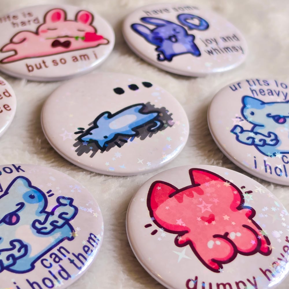 Image of NEW ! Silly Badges