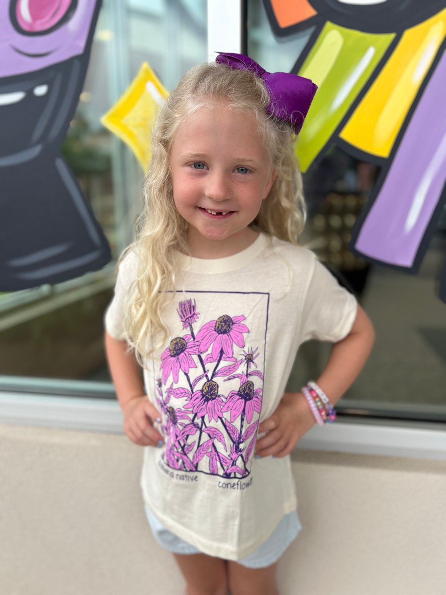 Image of Youth Coneflower Short Sleeve Tee