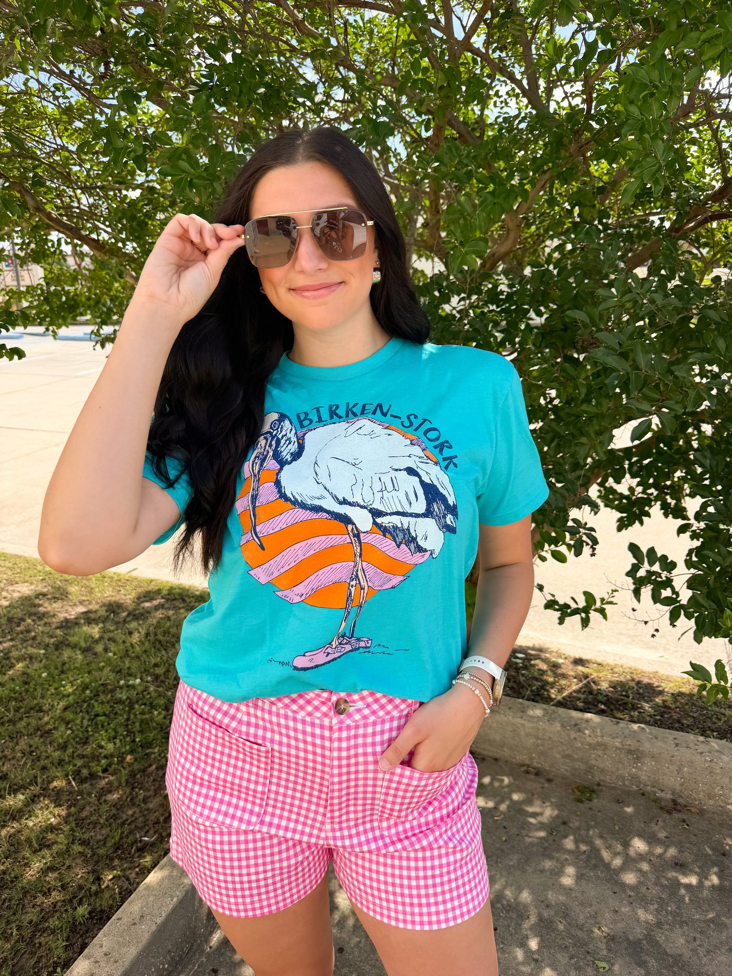Image of Adult Birken-Stork Short Sleeve Tee
