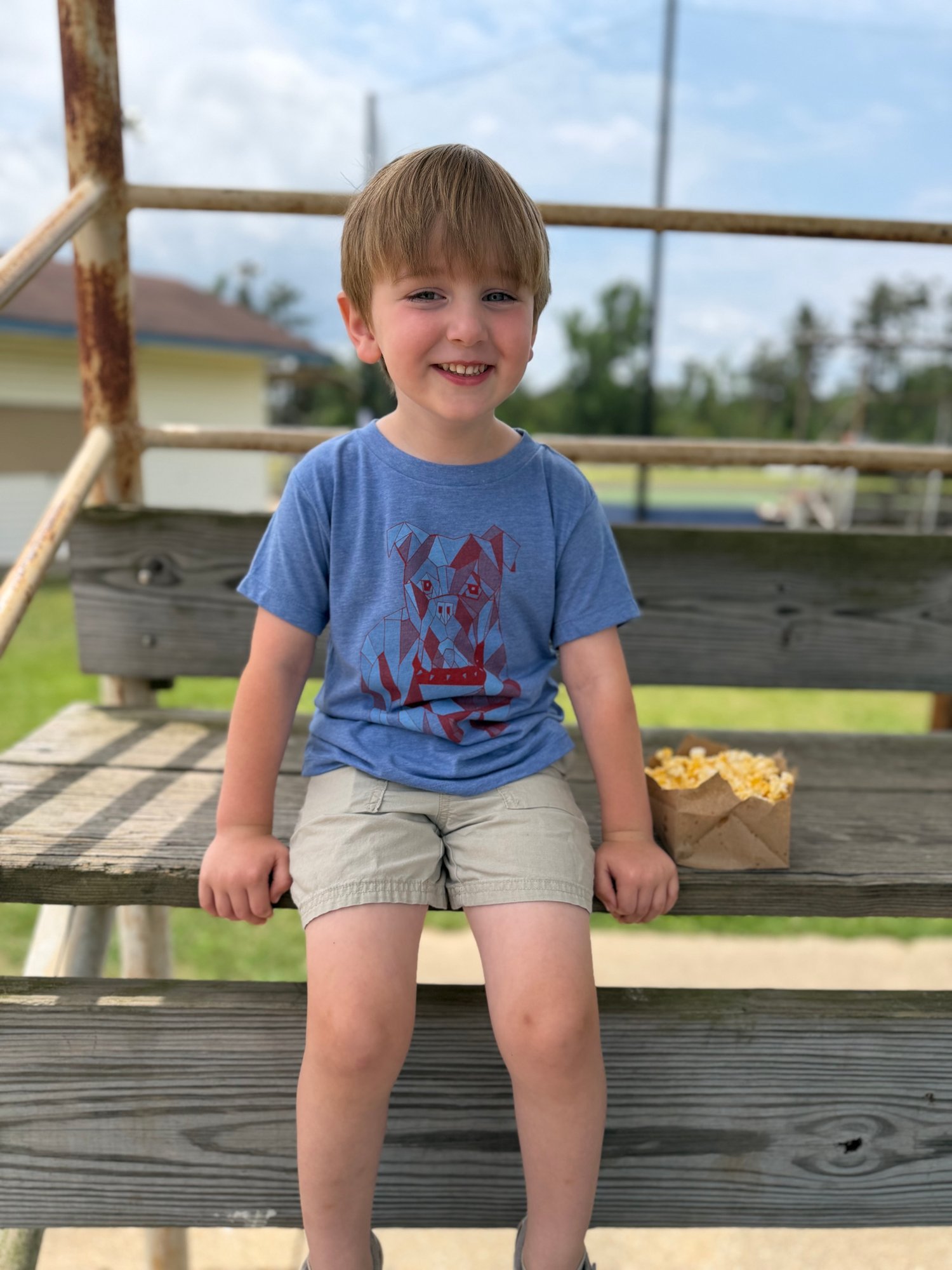 Image of Youth Bulldog Mosaic Tees 