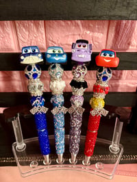 Image 1 of Disney Doorables Cars Luxury Beaded Pens