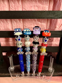 Image 3 of Disney Doorables Cars Luxury Beaded Pens