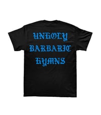 Image 2 of Diabolic Oath - T-Shirt UNHOLY Blue (PRE-ORDER)